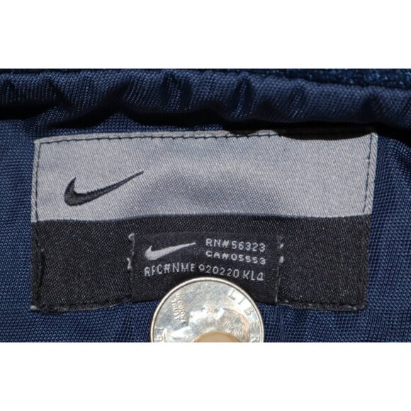 Vintage Nike 2XL Blue Hooded Windbreaker Jacket Full Zip Removable Liner 2-in-1 - Picture 8 of 16